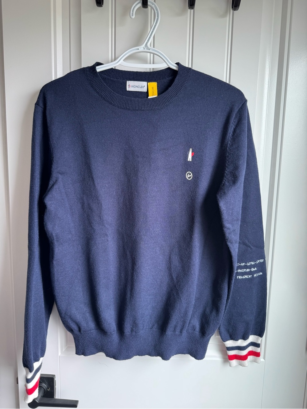 Moncler Navy Crewneck Sweater